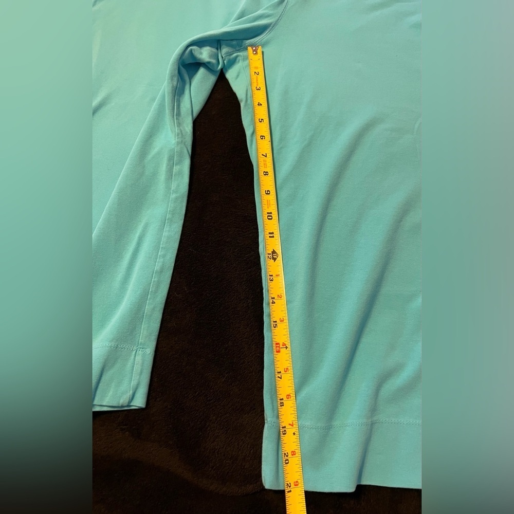 GUC Secret Treasures Women’s Aqua Blue Pajama Pants 16/18 - Picture 4 of 7